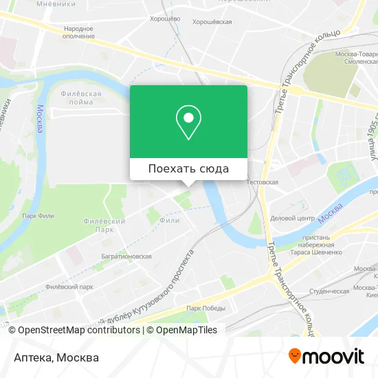 Карта Аптека