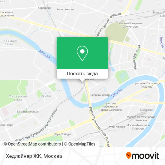 Карта Хедлайнер ЖК