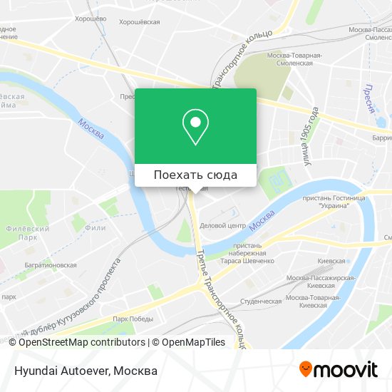 Карта Hyundai Autoever