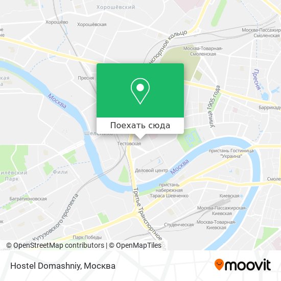 Карта Hostel Domashniy