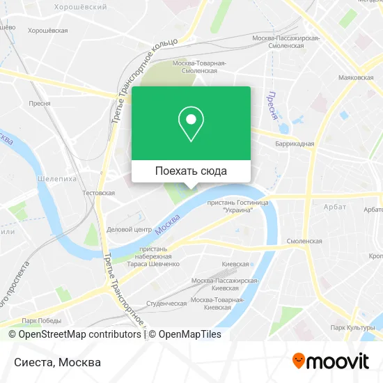 Карта Сиеста