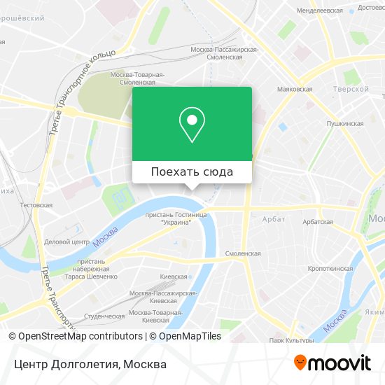 Карта Центр Долголетия