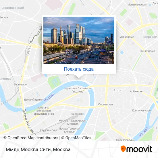 Карта Ммдц Москва Сити