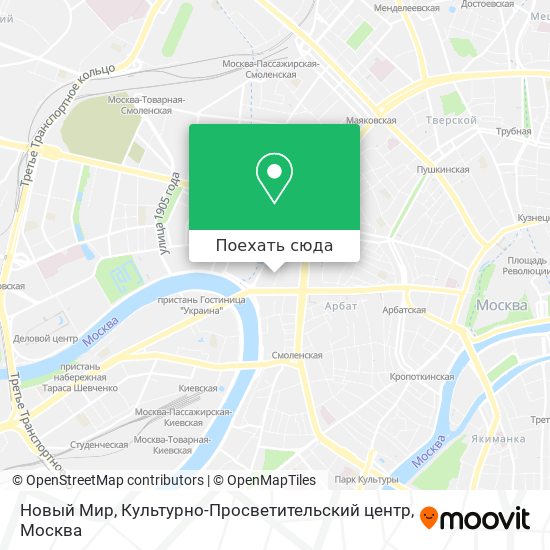 Карта Новый Мир, Культурно-Просветительский центр