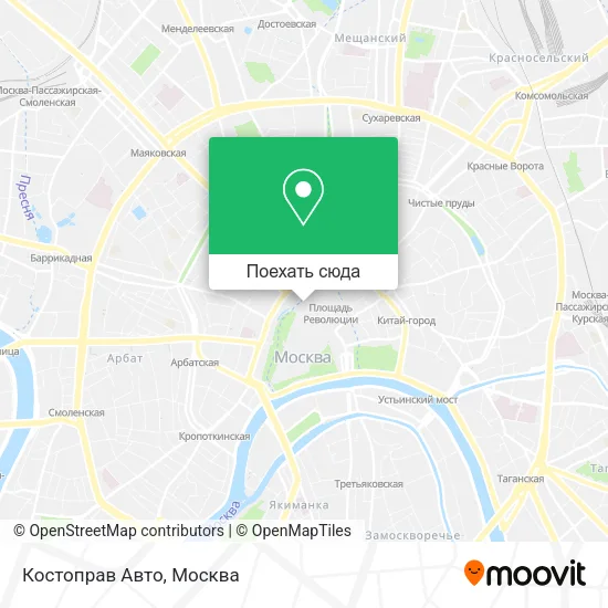 Карта Костоправ Авто
