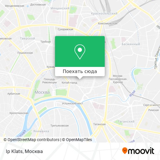 Карта Ip Klats