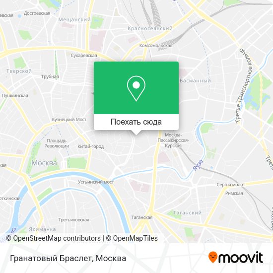 Карта Гранатовый Браслет