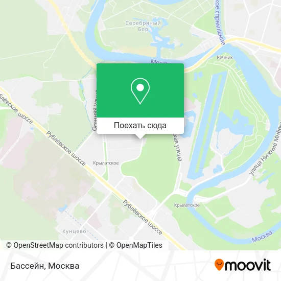 Карта Бассейн