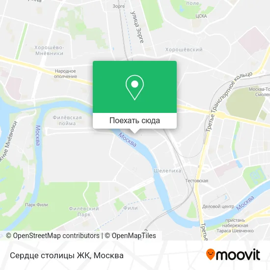 Карта Сердце столицы ЖК