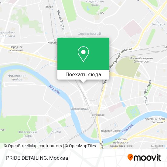 Карта PRIDE DETAILING