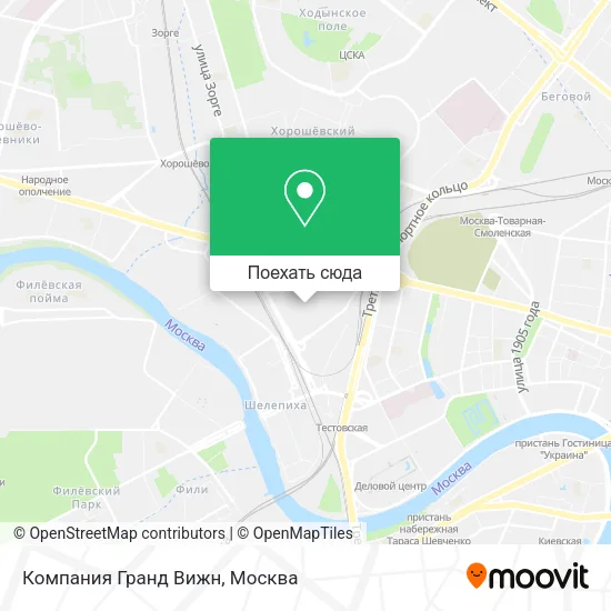 Карта Компания Гранд Вижн