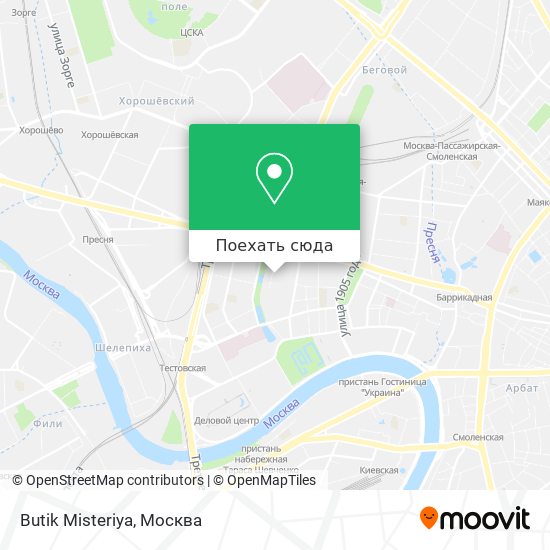 Карта Butik Misteriya