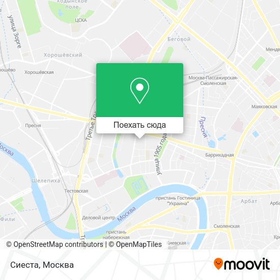 Карта Сиеста
