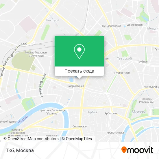 Карта Ткб
