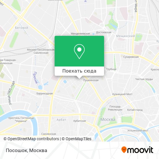Карта Посошок