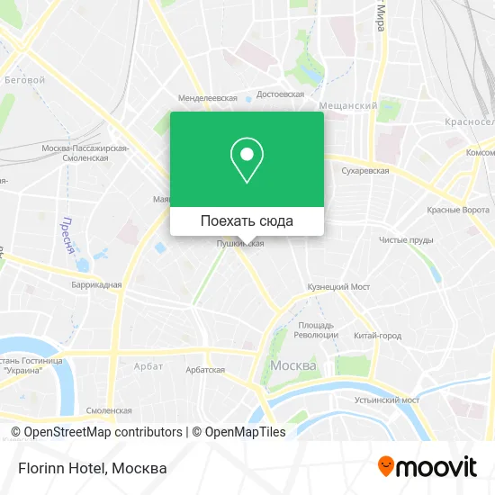 Карта Florinn Hotel