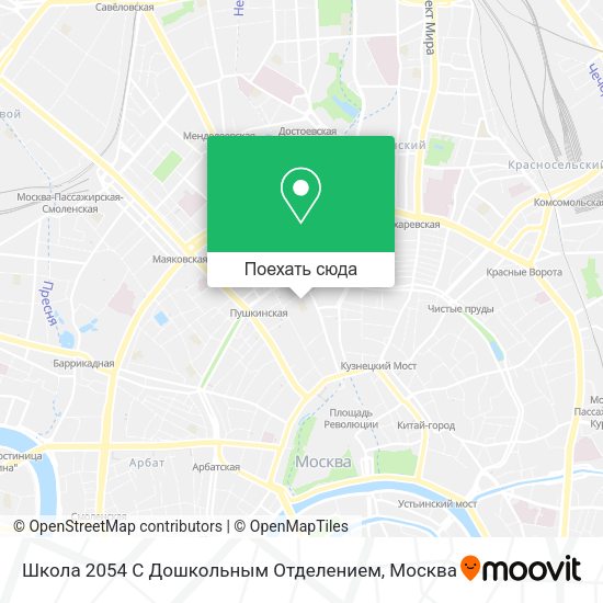 Карта Школа 2054 С Дошкольным Отделением
