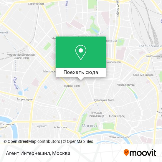 Карта Агент Интернешнл