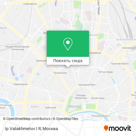 Карта Ip Valiakhmetov I R