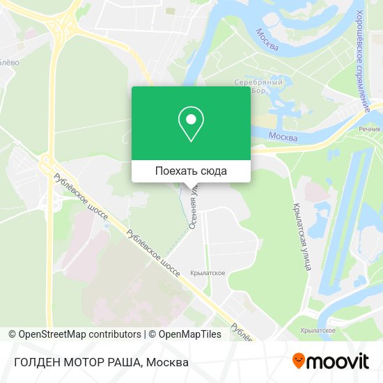 Карта ГОЛДЕН МОТОР РАША