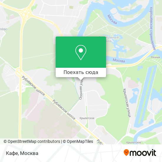 Карта Кафе