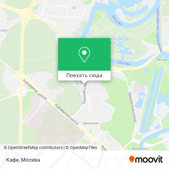 Карта Кафе