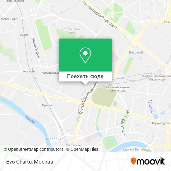 Карта Evo Chartu