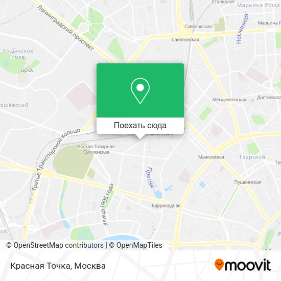Карта Красная Точка