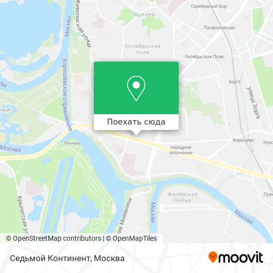 Карта Седьмой Континент