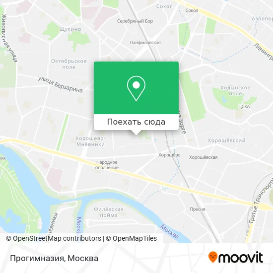 Карта Прогимназия