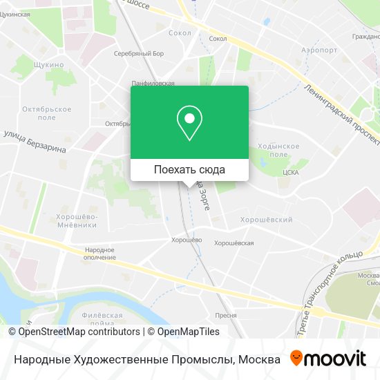 Карта Народные Художественные Промыслы