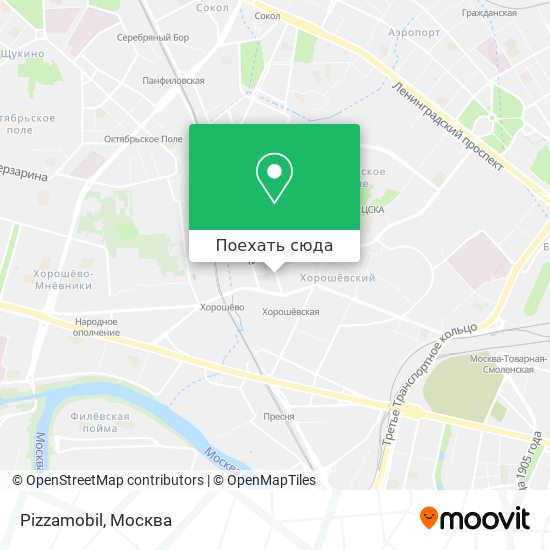 Карта Pizzamobil