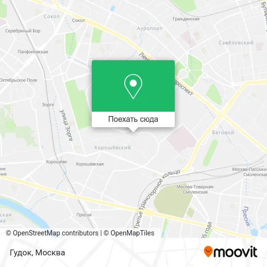 Карта Гудок