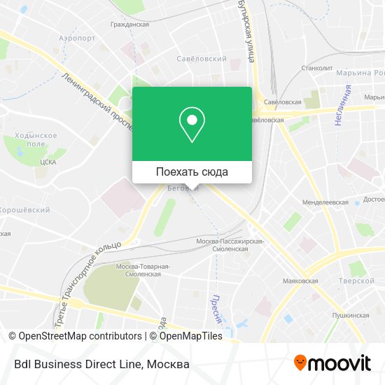 Карта Bdl Business Direct Line