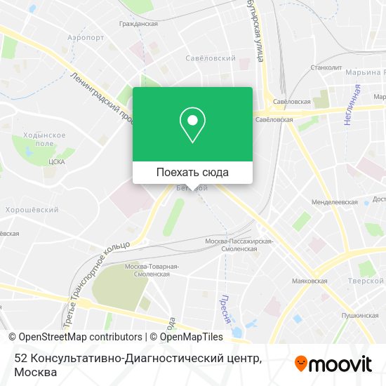Карта 52 Консультативно-Диагностический центр