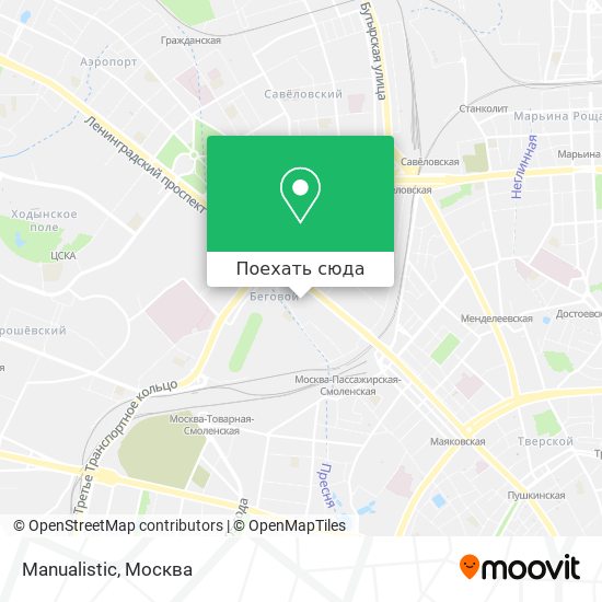 Карта Manualistic