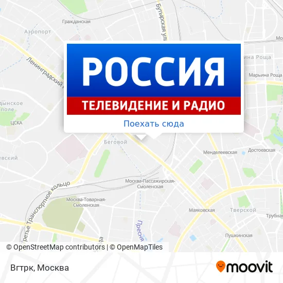 Карта Вгтрк