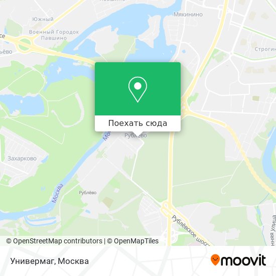 Карта Универмаг