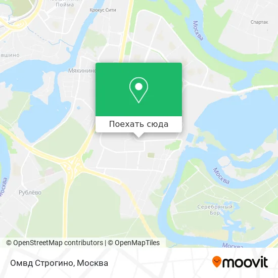 Карта Омвд Строгино