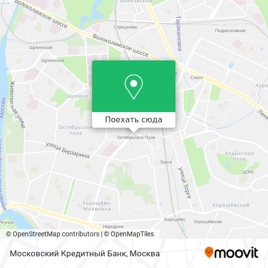 Карта Московский Кредитный Банк