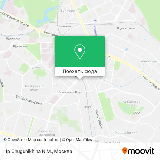 Карта Ip Chugunikhina N.M.