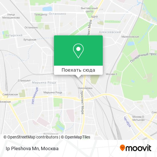Карта Ip Pleshova Mn