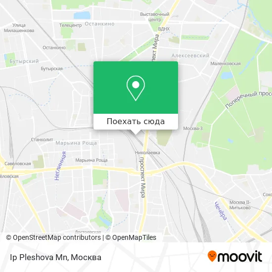 Карта Ip Pleshova Mn