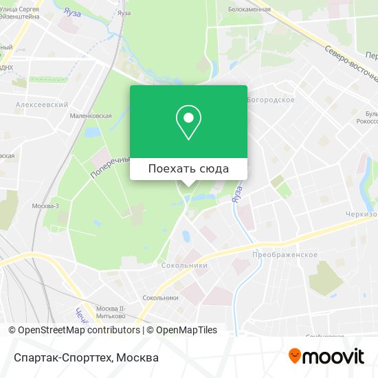 Карта Спартак-Спорттех