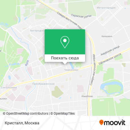 Карта Кристалл