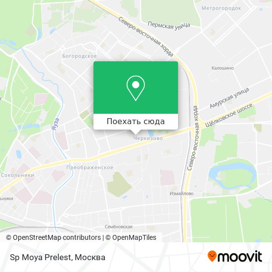 Карта Sp Moya Prelest