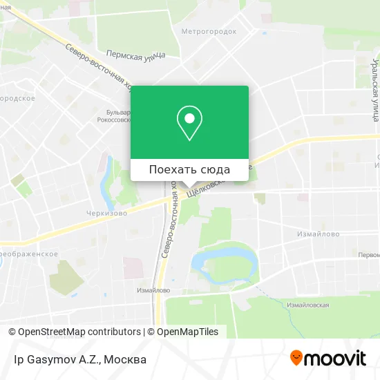 Карта Ip Gasymov A.Z.