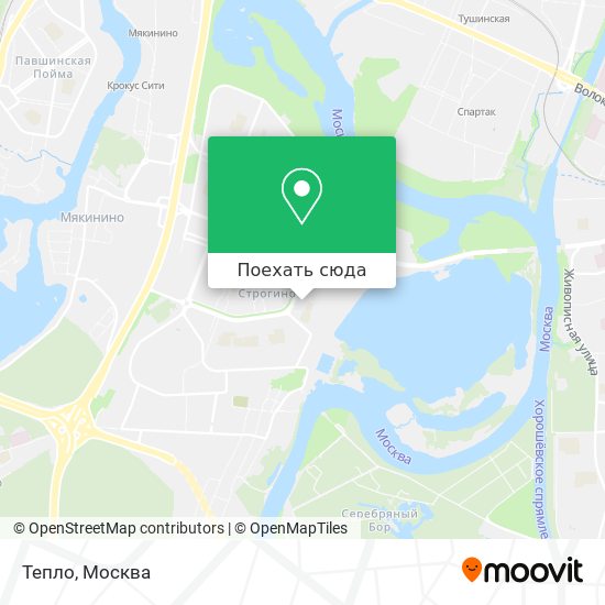 Карта Тепло