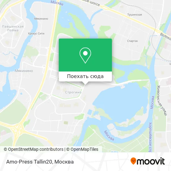 Карта Amo-Press Tallin20