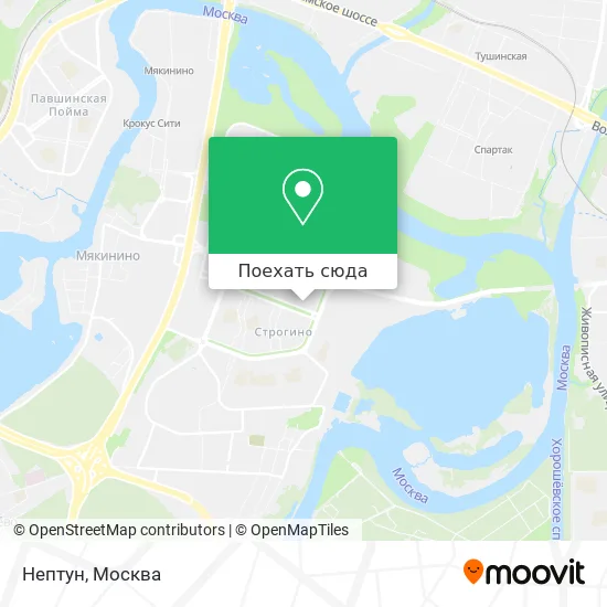 Карта Нептун